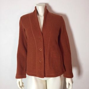 NWT Eileen Fisher Wool Blend Cardigan Size Medium
